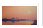 Sundown on the Yamuna by Derek Hare