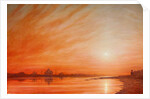 Taj Mahal at Sunset by Derek Hare