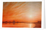 Taj Mahal at Sunset by Derek Hare