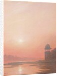 Evening on the Yamuna by Derek Hare