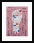 Tantric diagram of the right foot by School Indian