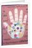 Tantric diagram of the right hand by School Indian