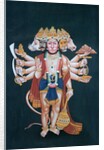 Shri Panchmukhi Hanuman by School Indian