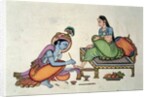 Radha and Krishna by School Indian