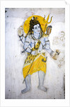 The god Shiva with a trishul by School Indian