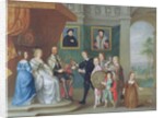 Thomas Howard, 14th Earl of Arundel is presented with arms by his children to mark his appointment to lead the army against Scotland in 1639 by Philip Fruytiers