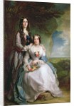 Lady Adeliza Manners and Lady Mary Foley, 1848 by Francis Grant