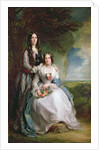 Lady Adeliza Manners and Lady Mary Foley, 1848 by Francis Grant