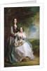 Lady Adeliza Manners and Lady Mary Foley, 1848 by Francis Grant