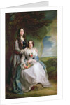 Lady Adeliza Manners and Lady Mary Foley, 1848 by Francis Grant