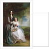 Lady Adeliza Manners and Lady Mary Foley, 1848 by Francis Grant