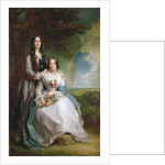Lady Adeliza Manners and Lady Mary Foley, 1848 by Francis Grant