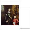 Thomas Howard, 2nd Earl of Arundel, with his Grandson Thomas, later 5th Duke of Norfolk, 1635-36 by Anthony van Dyck