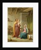 The Holy Family in St Joseph's Workshop by Pietro Pezzati