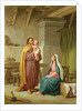 The Holy Family in St Joseph's Workshop by Pietro Pezzati