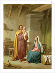 The Holy Family in St Joseph's Workshop by Pietro Pezzati
