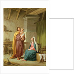 The Holy Family in St Joseph's Workshop by Pietro Pezzati