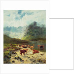 Ross-shire Loch, 1888 by Louis Bosworth Hurt