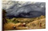 Storm in Harvest, 1856 by John Linnell