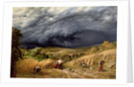 Storm in Harvest, 1856 by John Linnell