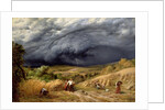Storm in Harvest, 1856 by John Linnell