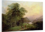 A Highland Lochside, 1847 by Jane Nasmyth