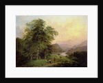 A Highland Lochside, 1847 by Jane Nasmyth