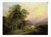 A Highland Lochside, 1847 by Jane Nasmyth