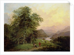 A Highland Lochside, 1847 by Jane Nasmyth