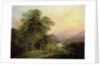 A Highland Lochside, 1847 by Jane Nasmyth