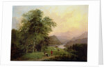 A Highland Lochside, 1847 by Jane Nasmyth