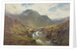 The Falls of Foyers by Alfred de Breanski