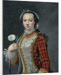 Portrait of a Jacobite Lady by Cosmo (attr) Alexander