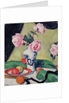 Still Life with Japanese Jar and Roses, c.1919 by Samuel John Peploe