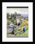 A Mill Pool by Myles Birket Foster