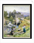 A Mill Pool by Myles Birket Foster