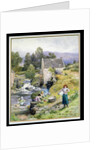 A Mill Pool by Myles Birket Foster