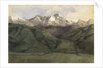 Bavarian Highlands, 1852 by Carl Haag