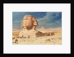 The Sphynx of Giza, 1874 by Carl Haag