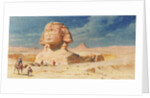 The Sphynx of Giza, 1874 by Carl Haag