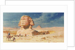 The Sphynx of Giza, 1874 by Carl Haag