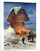 A Night Encampment before the Sphinx by Carl Haag