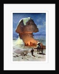 A Night Encampment before the Sphinx by Carl Haag