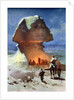 A Night Encampment before the Sphinx by Carl Haag