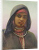 Fatime of Abukir, portrait of an Egyptian Fellaheen Girl, 1858 by Carl Haag