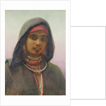 Fatime of Abukir, portrait of an Egyptian Fellaheen Girl, 1858 by Carl Haag