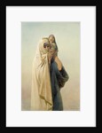 A Coptic Mother, 1859 by Carl Haag