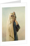 A Coptic Mother, 1859 by Carl Haag