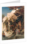 The Bazaar near the Damascus Gate in Jerusalem by Carl Haag