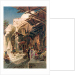 The Bazaar near the Damascus Gate in Jerusalem by Carl Haag